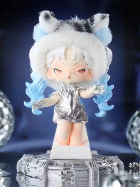 Dodo Sugar Accessories - DODO SUGAR Dodo Nami Midnight Disco Figure Pendant Series - Radio Leopard
